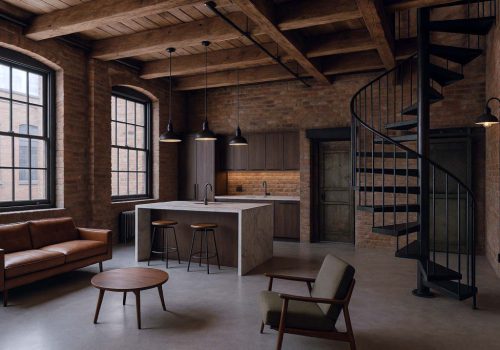 Renovated Industrial Warehouse Loft Before