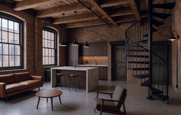 Renovated Industrial Warehouse Loft Renovated Industrial Warehouse Loft