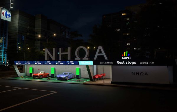 大直充電店-晚上-1 大直充電店-晚上-1