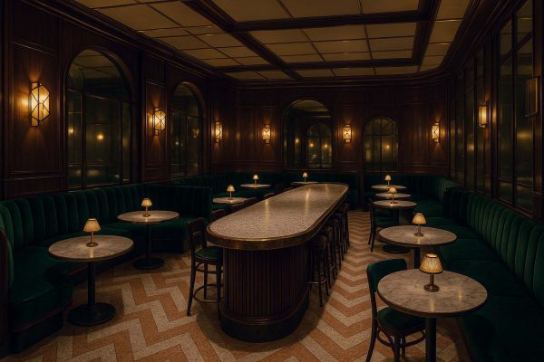 Art Deco Restaurant Interior