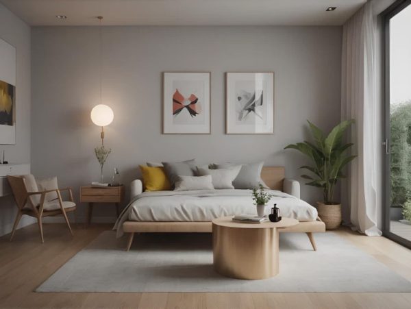 空間佈置-臥室展示間2