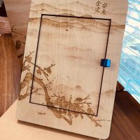 手工雷刻畫框
